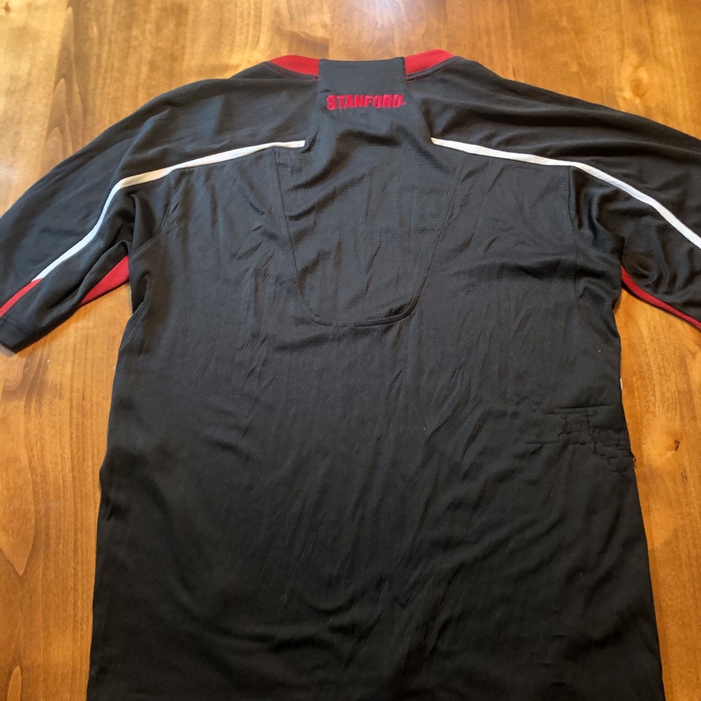 Nike FitDry Stanford Mesh Two-Tone Workout Shirt - Picture 2 of 10